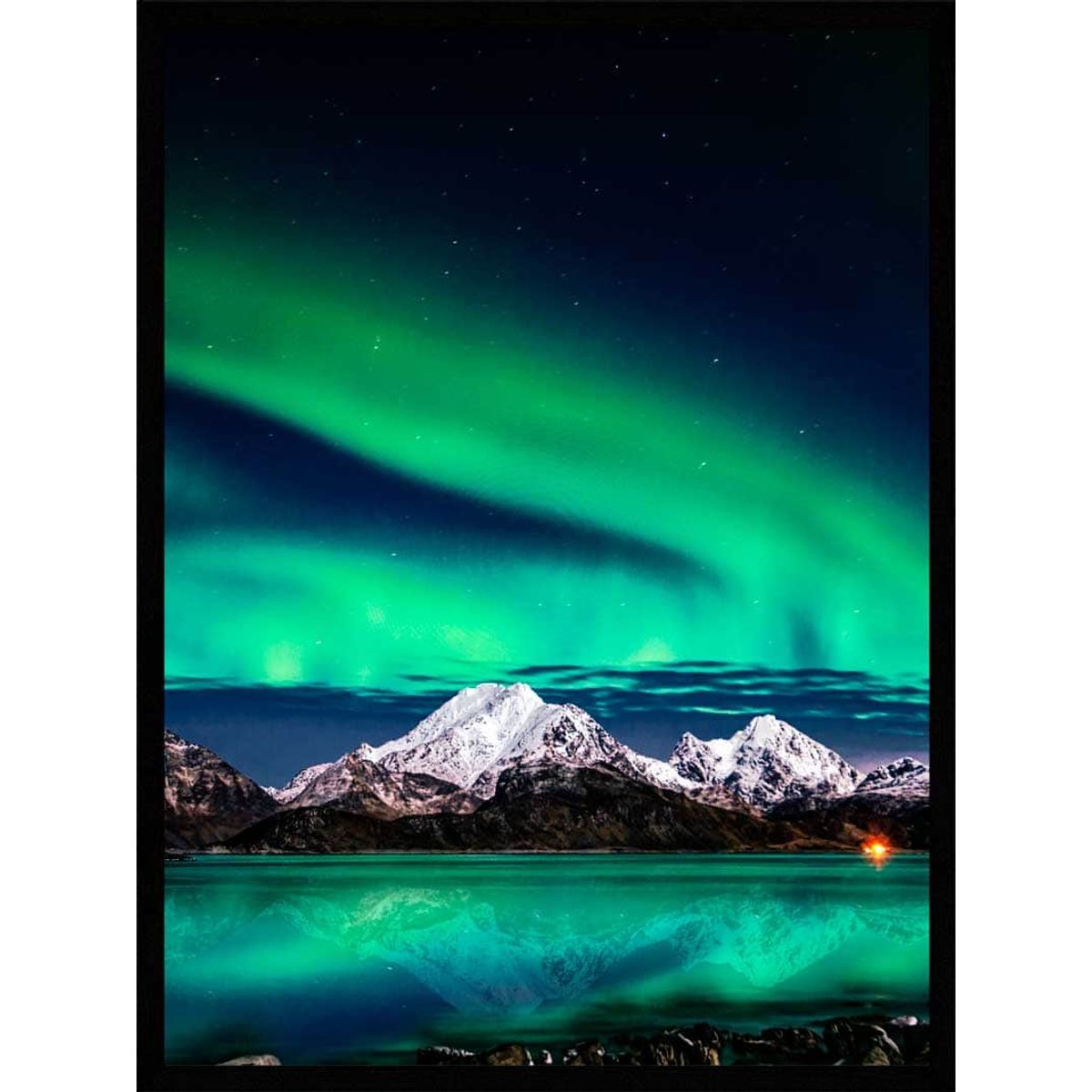 Nordlys - Natur plakat