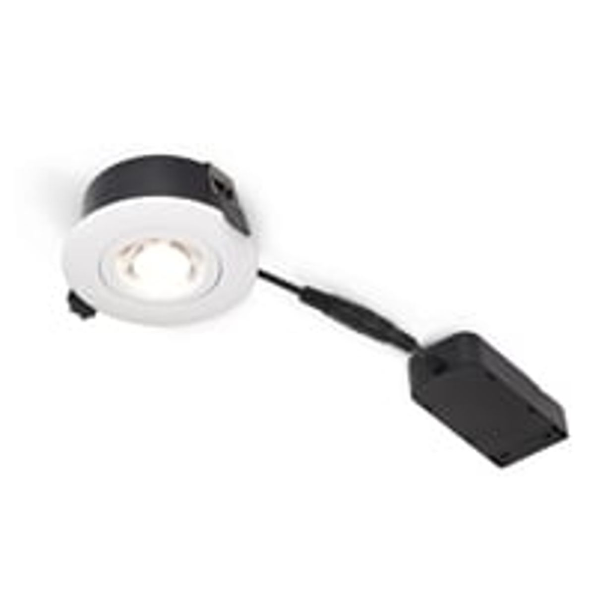 Nordtronic Low Profile Flexible G2 83 - Dim To Warm - 350lm - inkl. driver - Hvid (mat) / Inden- og udendrs