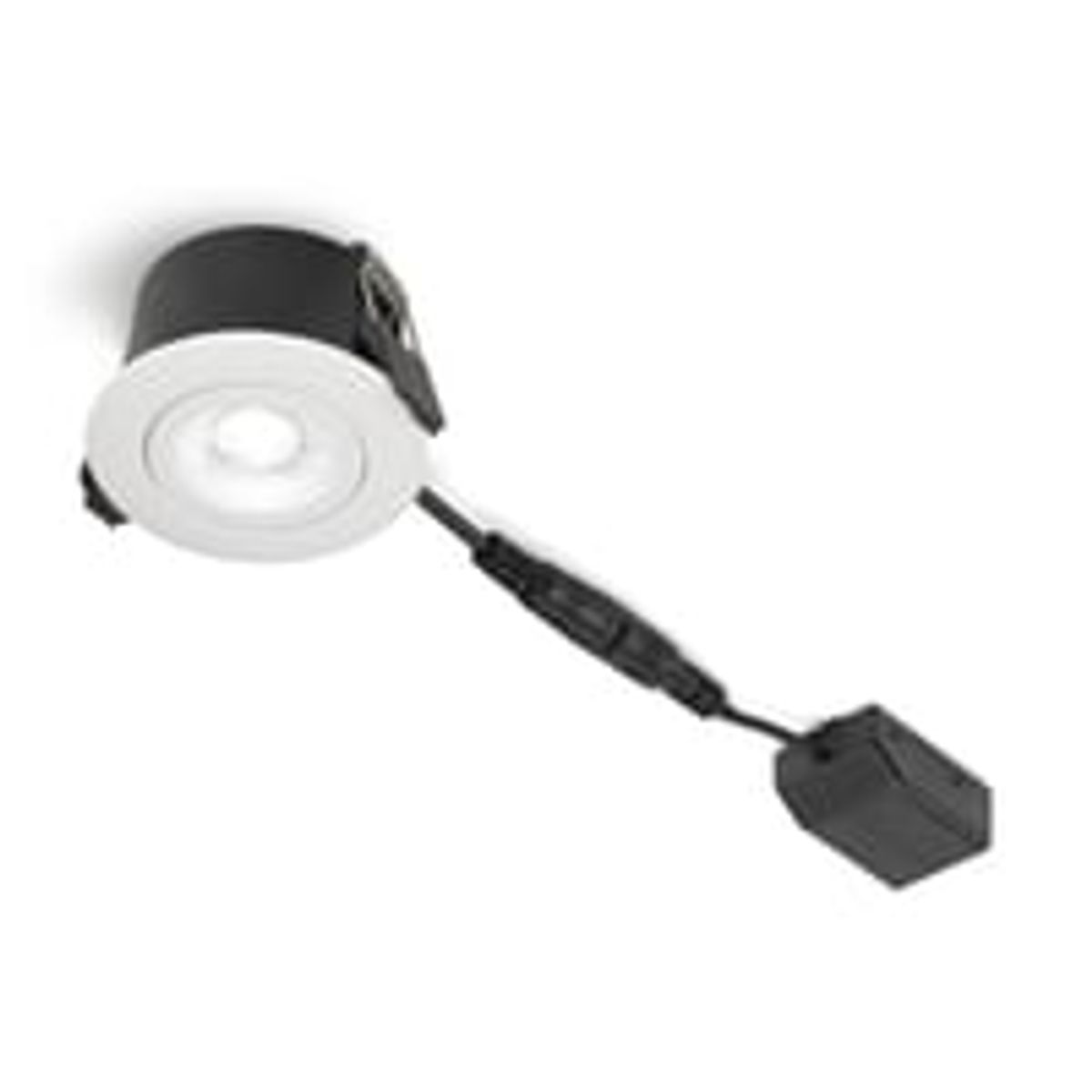 Nordtronic Low Profile Flexible G2 - uden driver - 55 - 3000K - 280lm - Hvid (mat) / Inden- og udendrs