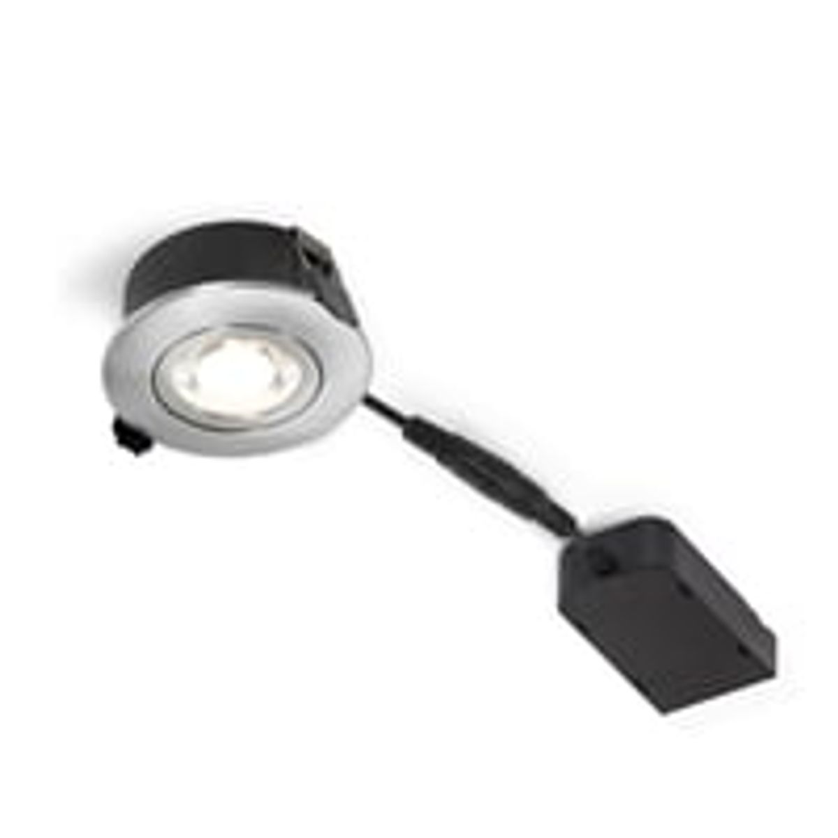 Nordtronic Low Profile Flexible G2 - uden driver - 75 - 3000K - 460lm - Brstet alu / Udendrs