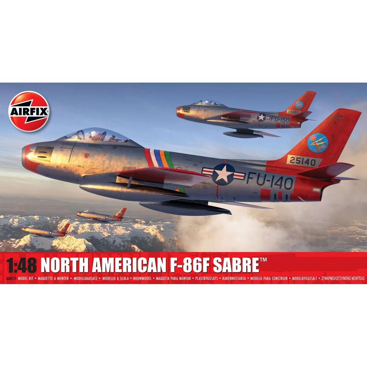 North American F-86f Sabre 1:48 - A08111 - Airfix