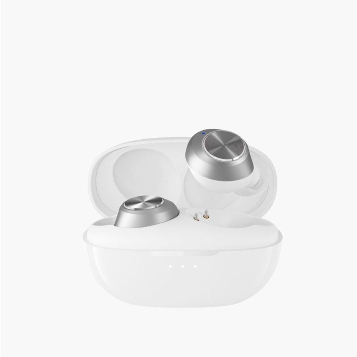 Northfjords 13 Pro - TWS Earbuds med opladerboks - Touch funktion - Hvid