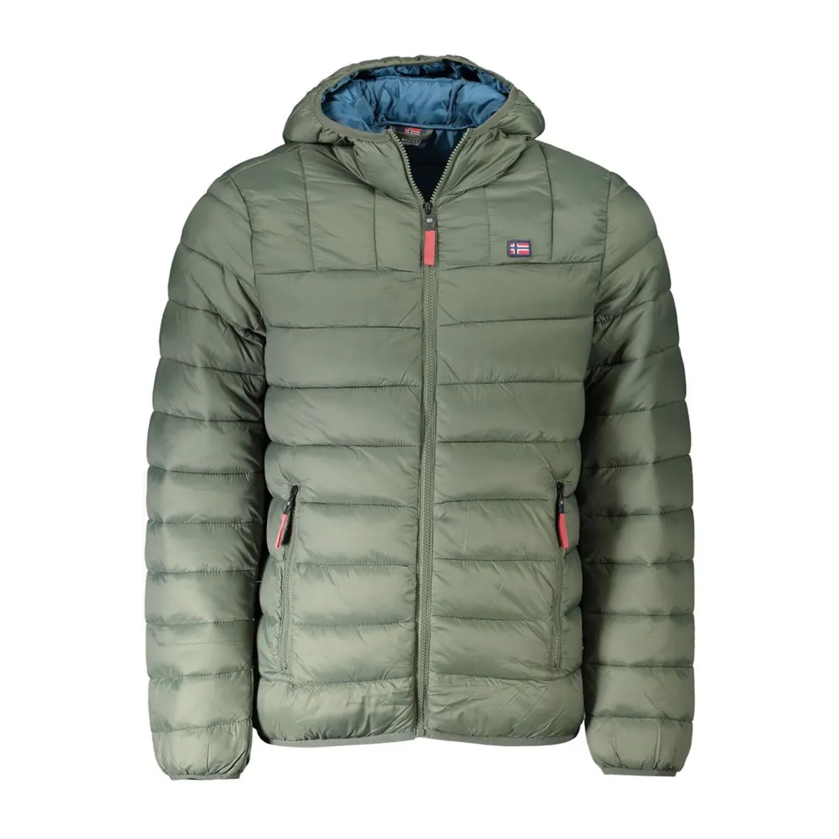 Norway 1963 Green Polyamide Herre Jacket