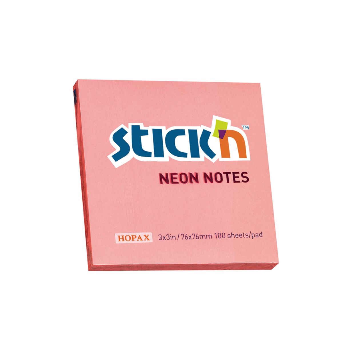 Notes 75x75mm Neon Rosa