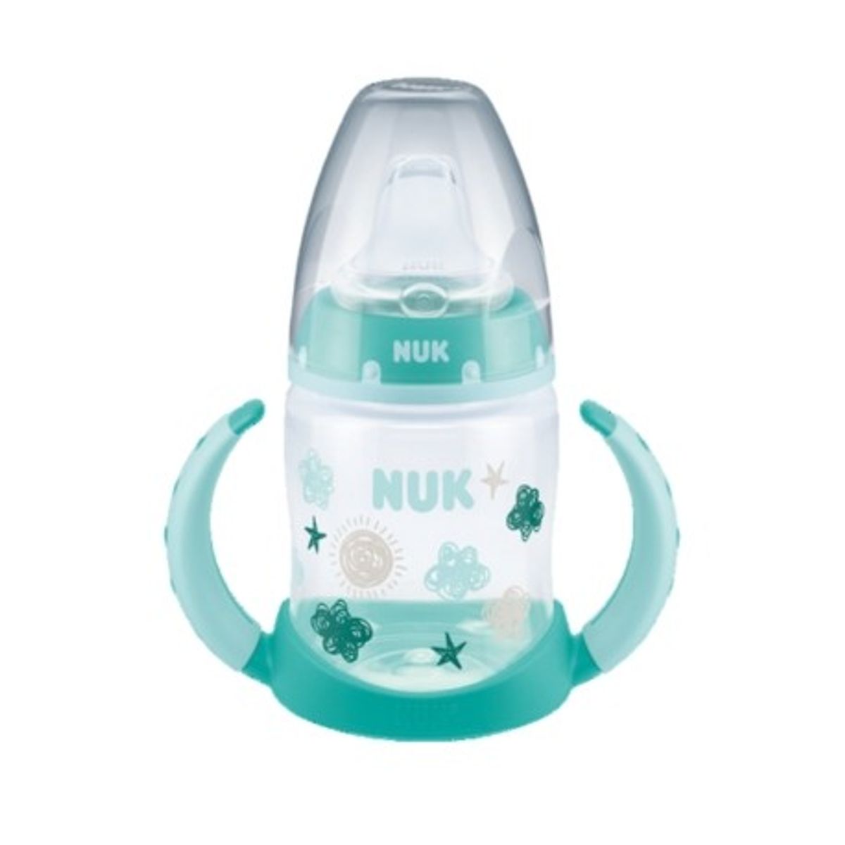 Nuk First Choice+ Learner Bottle, Sutteflaske, 150 Ml, Cloud