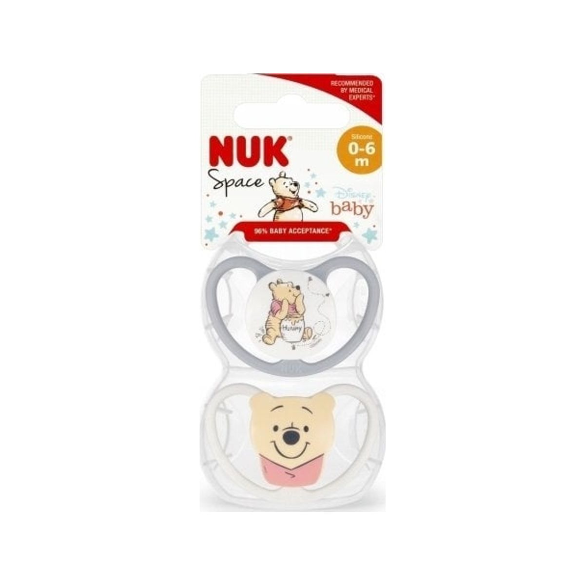 Nuk Nuk Usp Dummy 2El 0-6M Sil Space 10730907 1/6