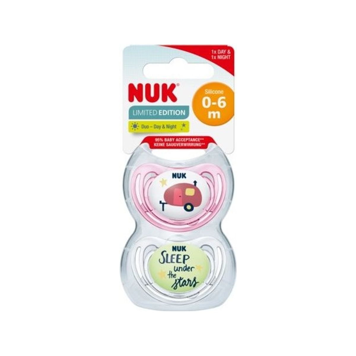 Nuk Sm Usp.Sil.0-6M Adventure 2Sz