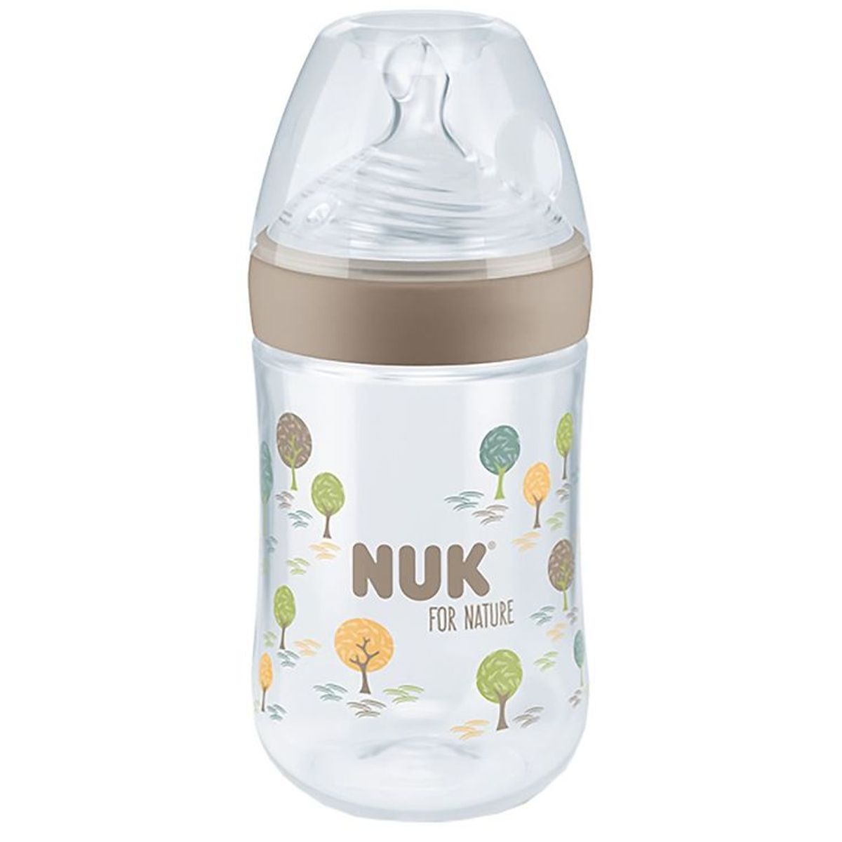 Nuk Sutteflaske - For Nature - 260 ml - Size M - Cream