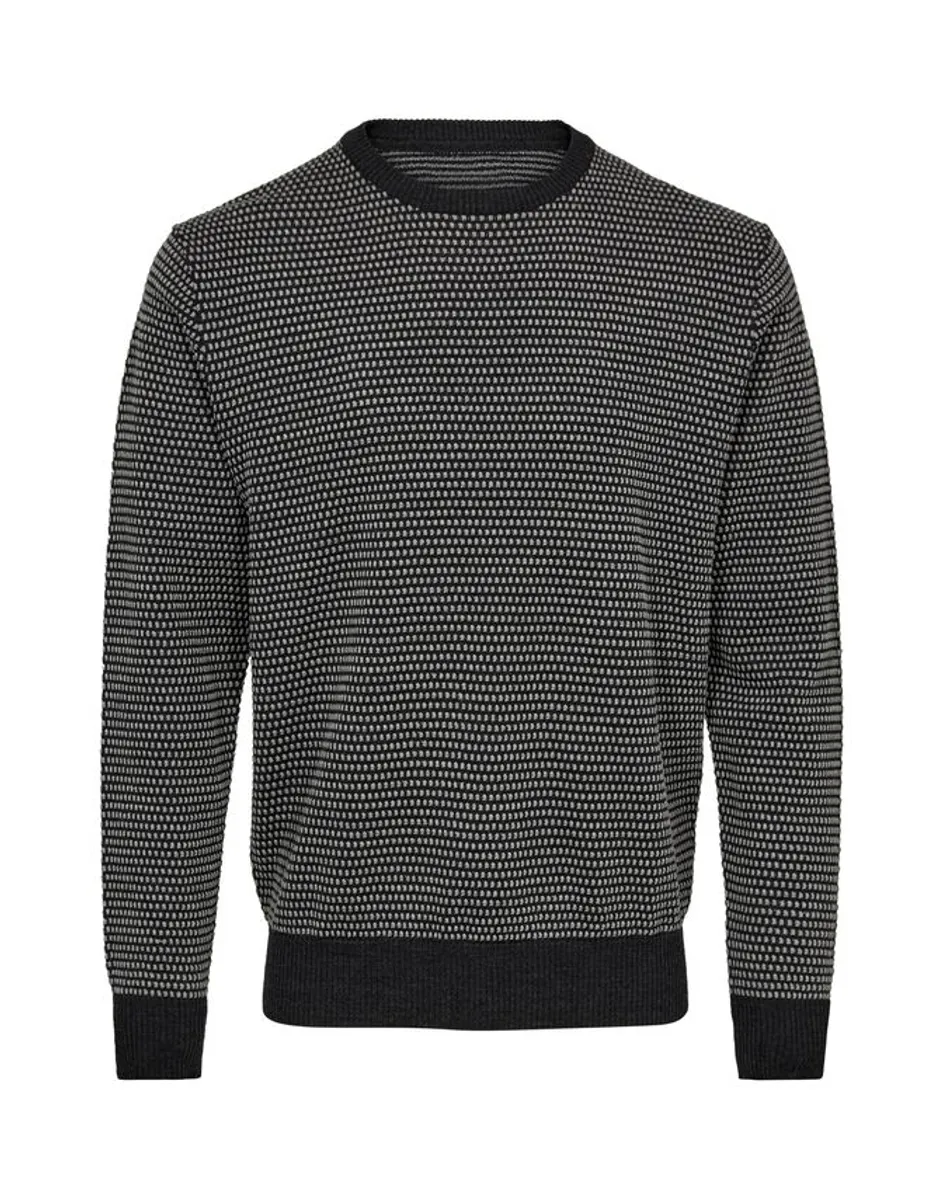 O-neck wool modern fit