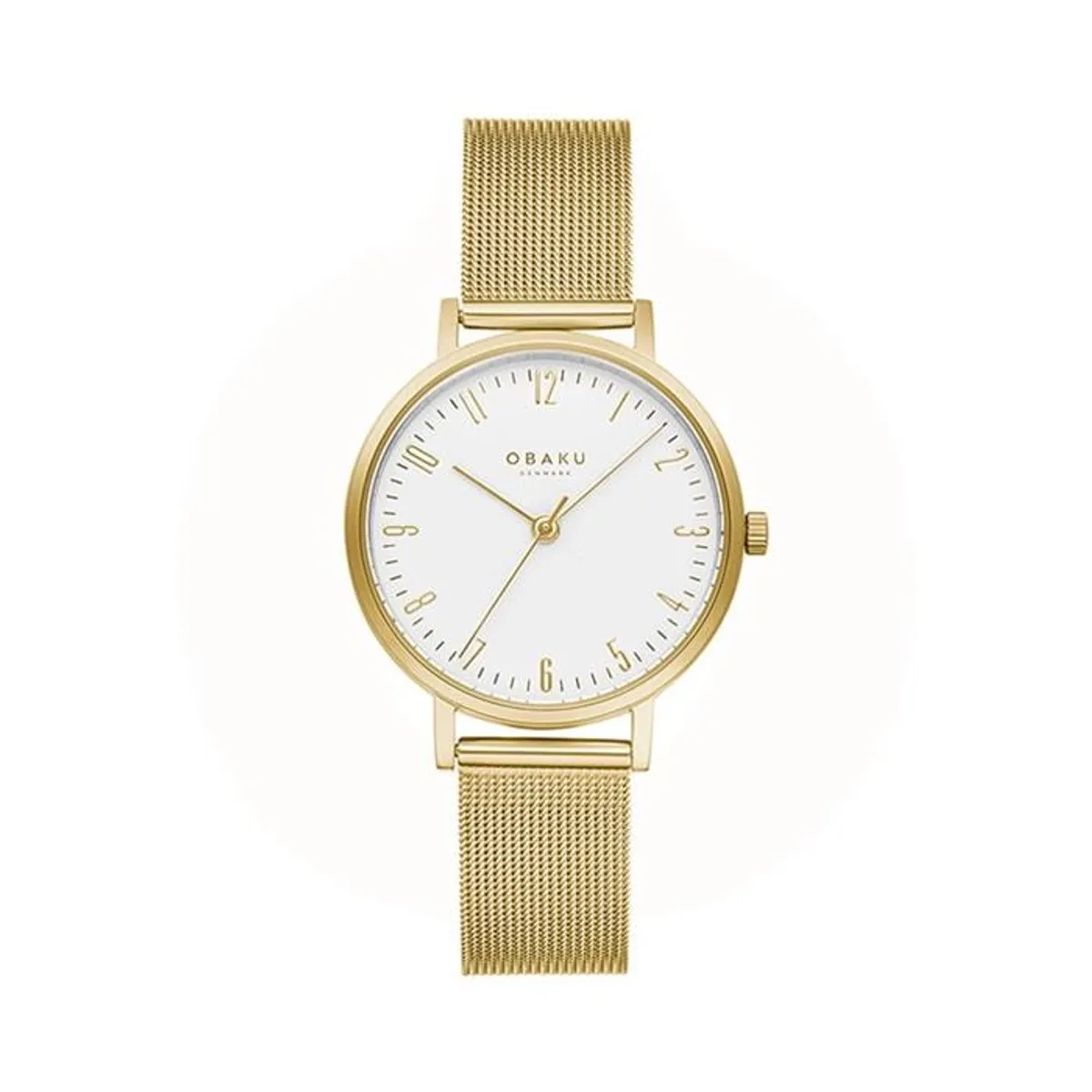 OBAKU Denmark - BRINK LILLE Gold dameur Rustfrit stål