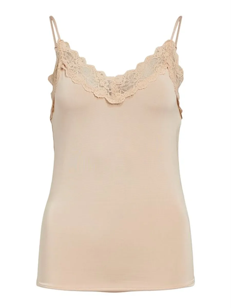 Objcet - Leena New Lace Singlet - Humus