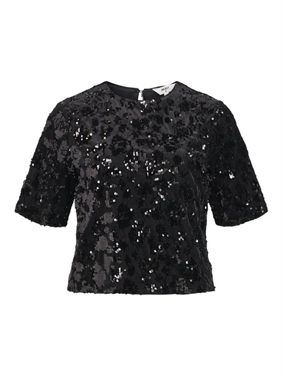 Object - Emine Nidia SS Top - Black