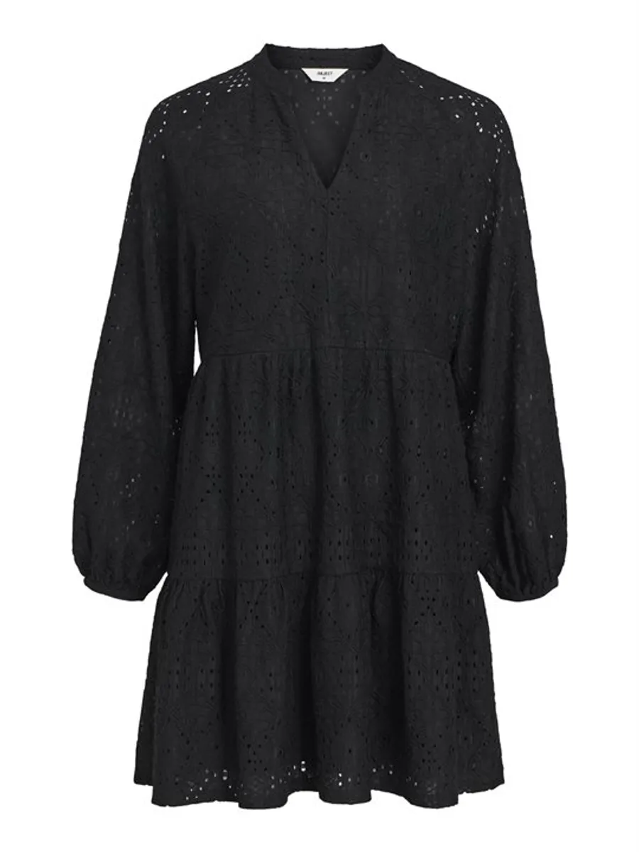 Object - Feodora Gia L/S Dress - Black