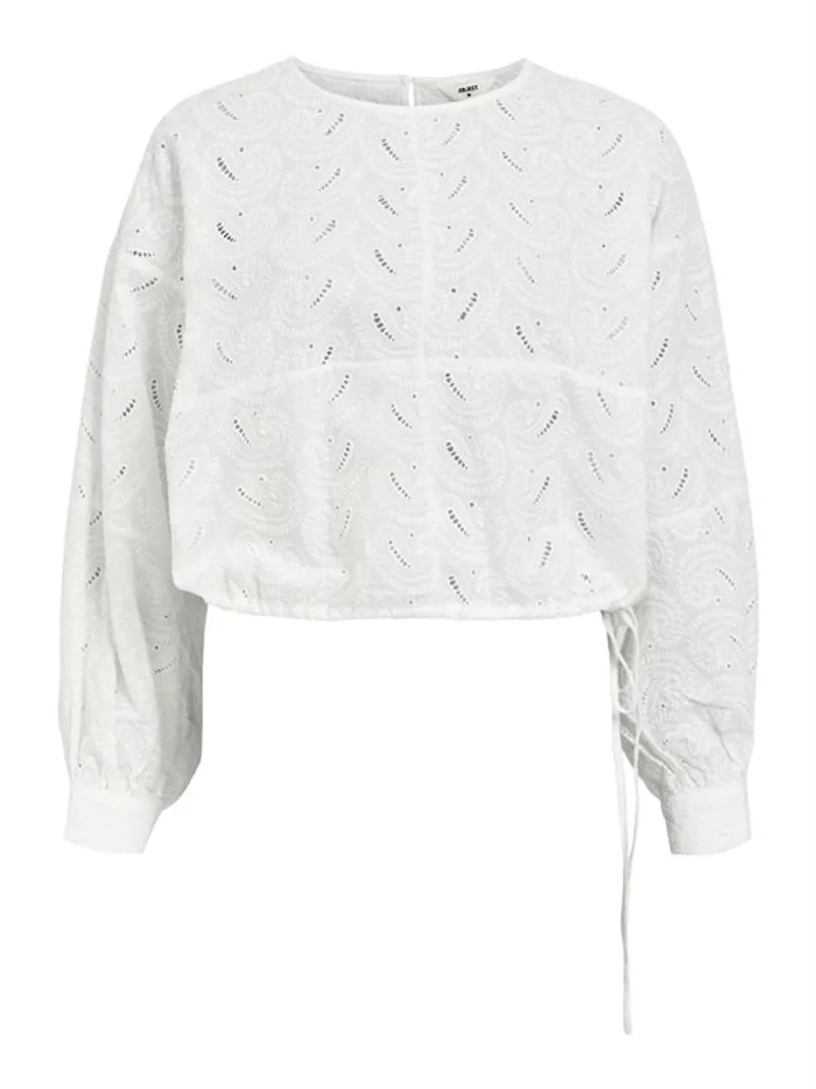 Object - Junia L/S Top - Cloud Dancer