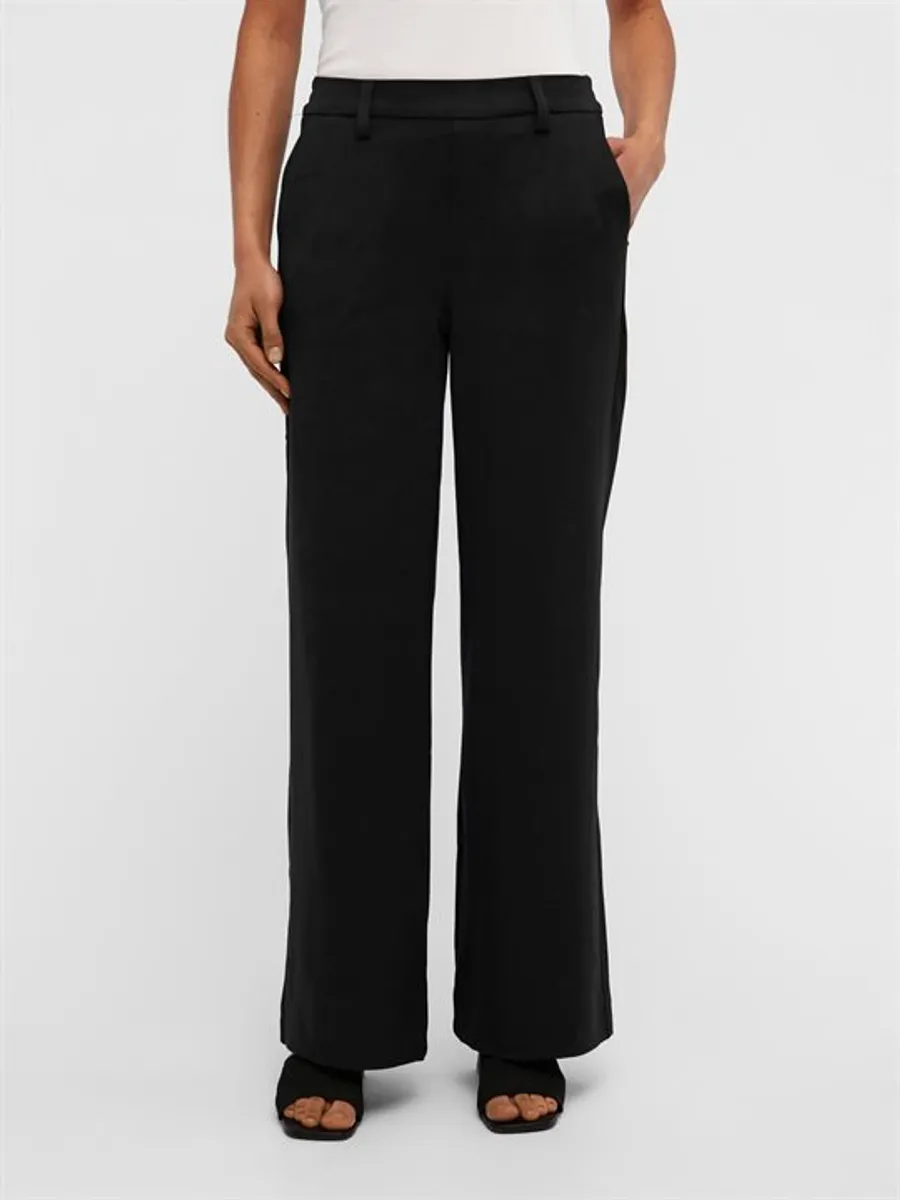 Object - Lisa Wide Pant - Sort