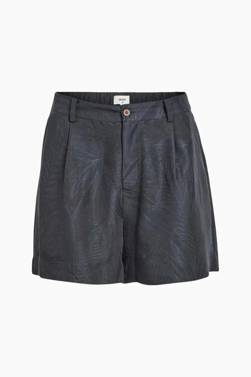 Objhannima HW Shorts 132 - Black - Object - Sort XS