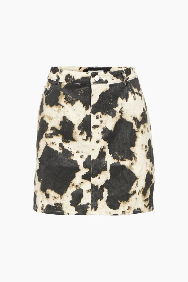 Objmontana MW Short Skirt - Black - Object - Sort L