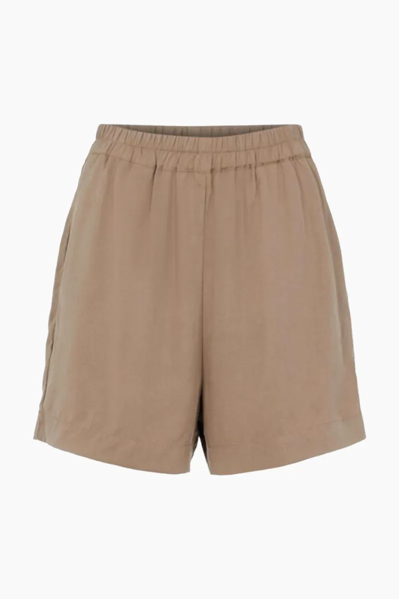 ObjTilda Hw Shorts Noos - Fossil - Object - Camel XS