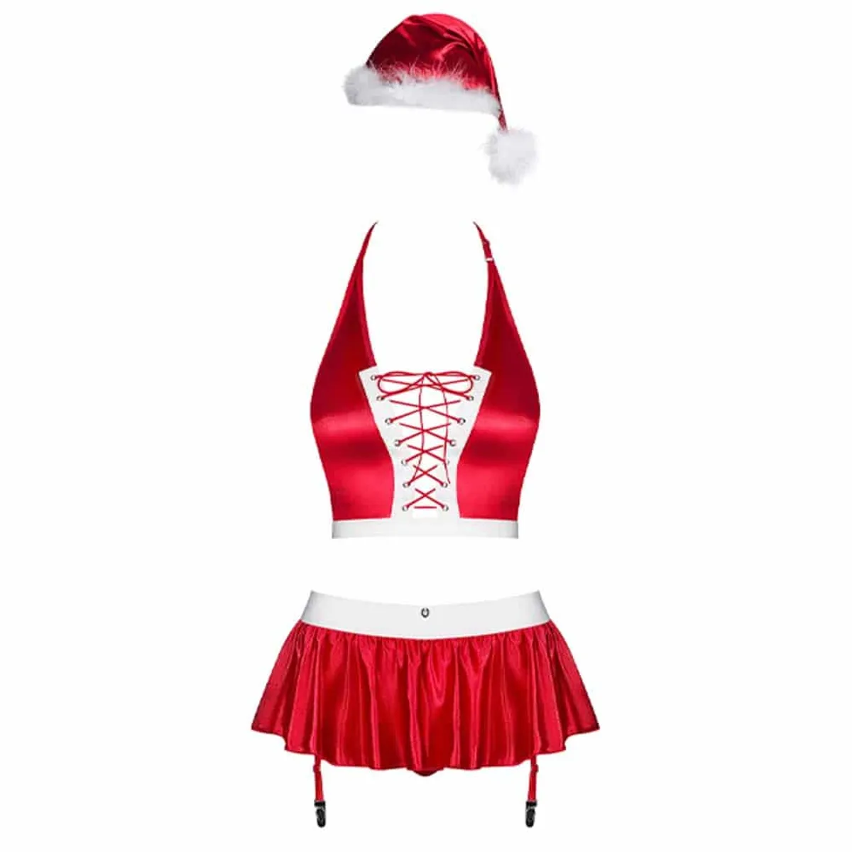 Obsessive Ms Claus Kostume Rød - L/XL