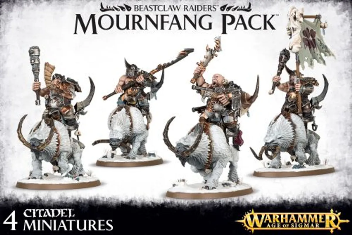 Ogor Beastclaw Raiders - Mournfang Pack - 99120213030