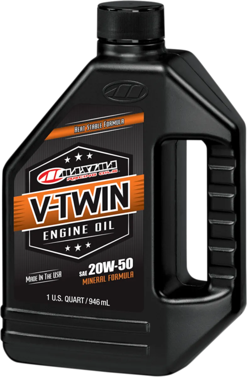 Oil v-twin Harley Olie 20w50 quart