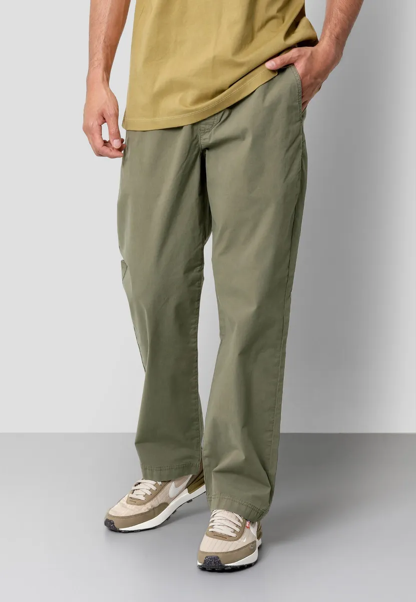 OKAN COTTON PANTS - Army