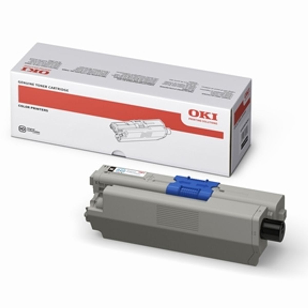 OKI C 310/330/500 BK lasertoner - 44469803 Original - Sort 3500 sider