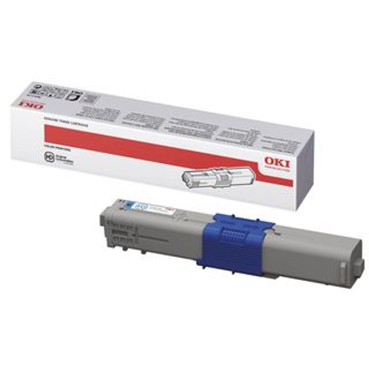 OKI C 310/330/500 C lasertoner - 44469706 Original - Cyan 2000 sider