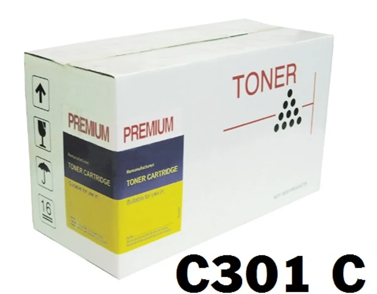 OKI C301 C321 Cyan Toner Kompatibel