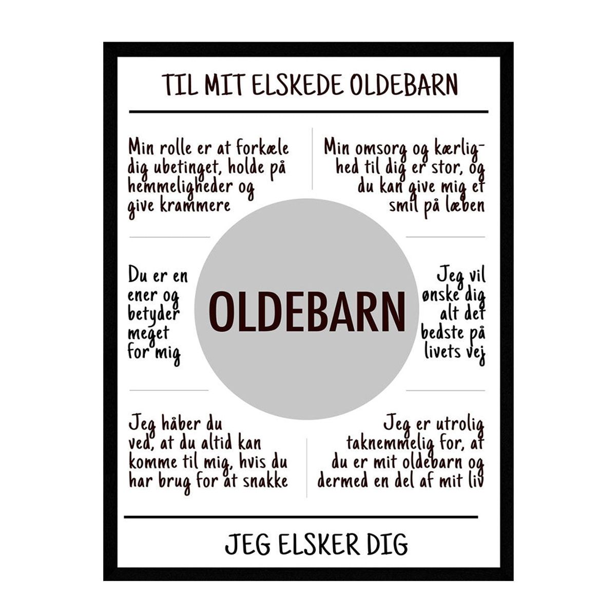 Oldebarn plakat