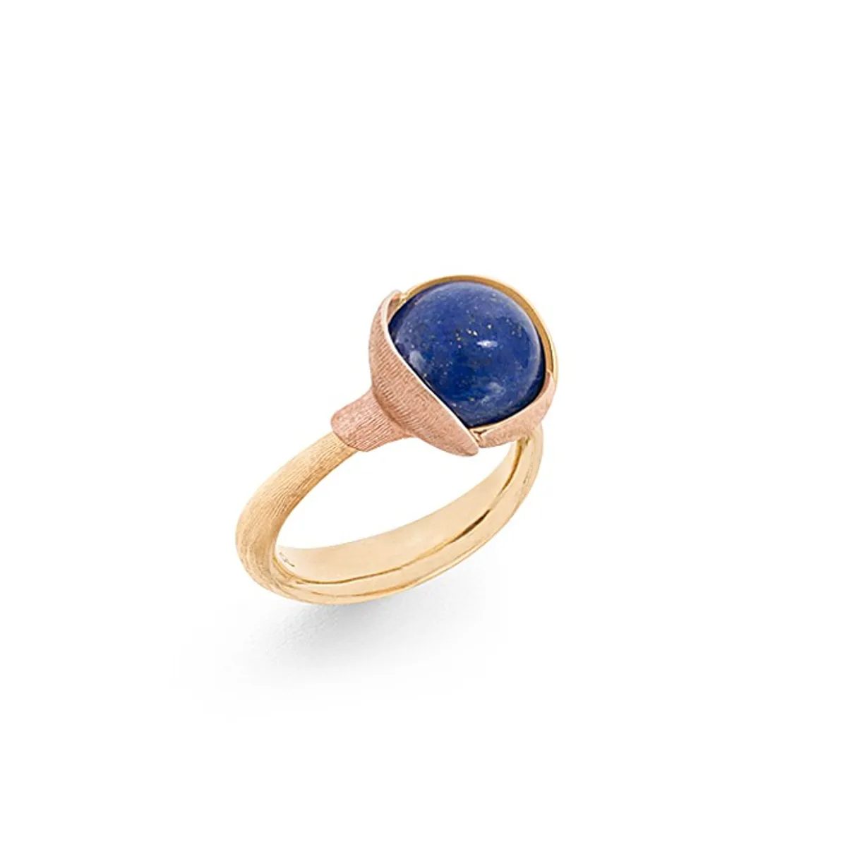 Ole Lyngaard Lotus ring 18kt, lapis lazuli - A2651-427 Lapis Lazuli 56