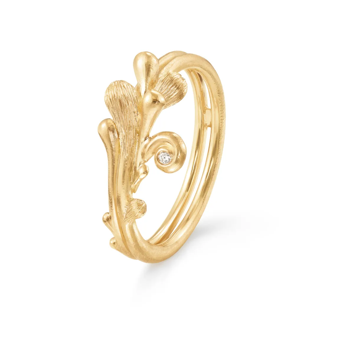 Ole Lynggaard BoHo ring guld - A2947-401 18kt/0,008ct 54