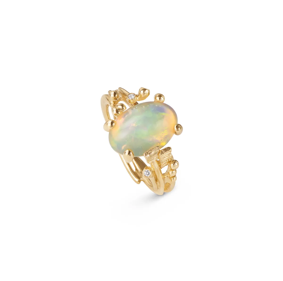 Ole Lynggaard Boho ring opal - A2929-401 18kt/0,02ct 57