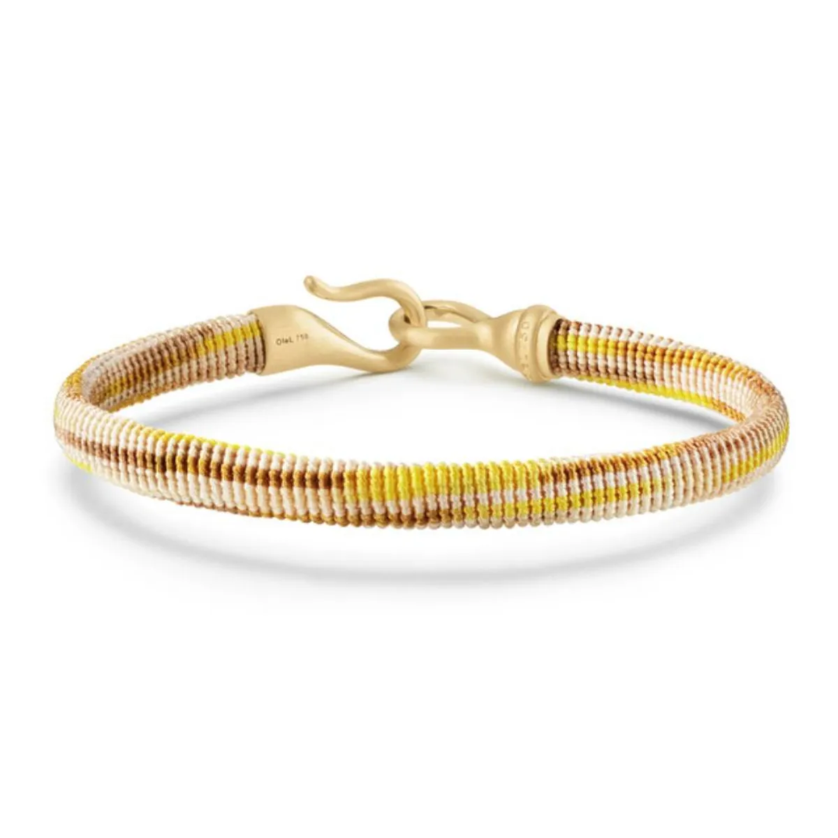 Ole Lynggaard Life armbånd Golden 6 mm. - A2952-407 Golden 18