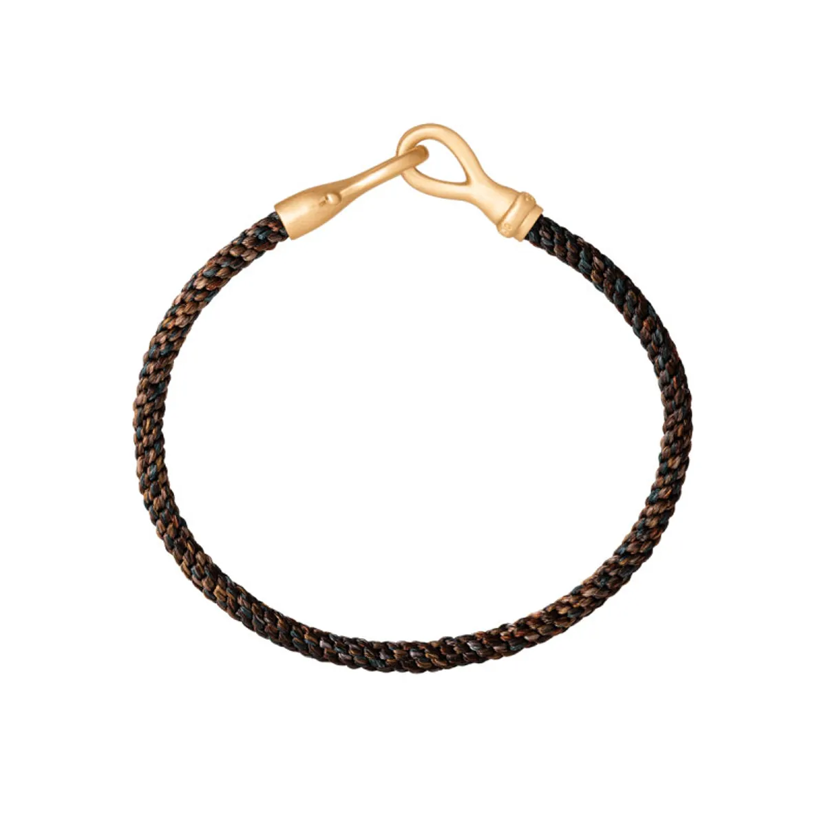 Ole Lynggaard Life Herre armbånd - A3046-402 Marron/18 kt 19cm