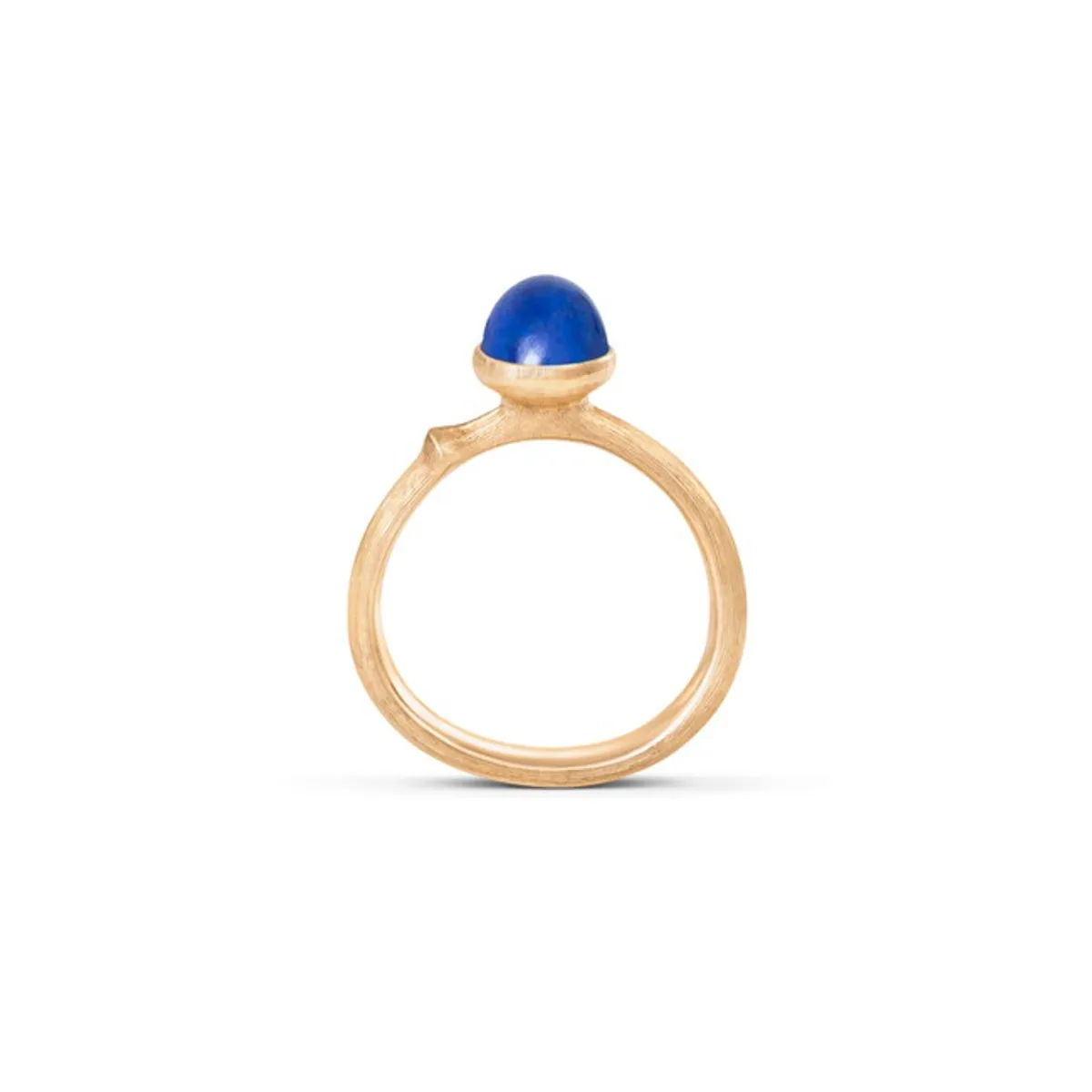 Ole Lynggaard Lotus 0 ring rødguld med lapis - A2708-413 Lapis Lazuli 55