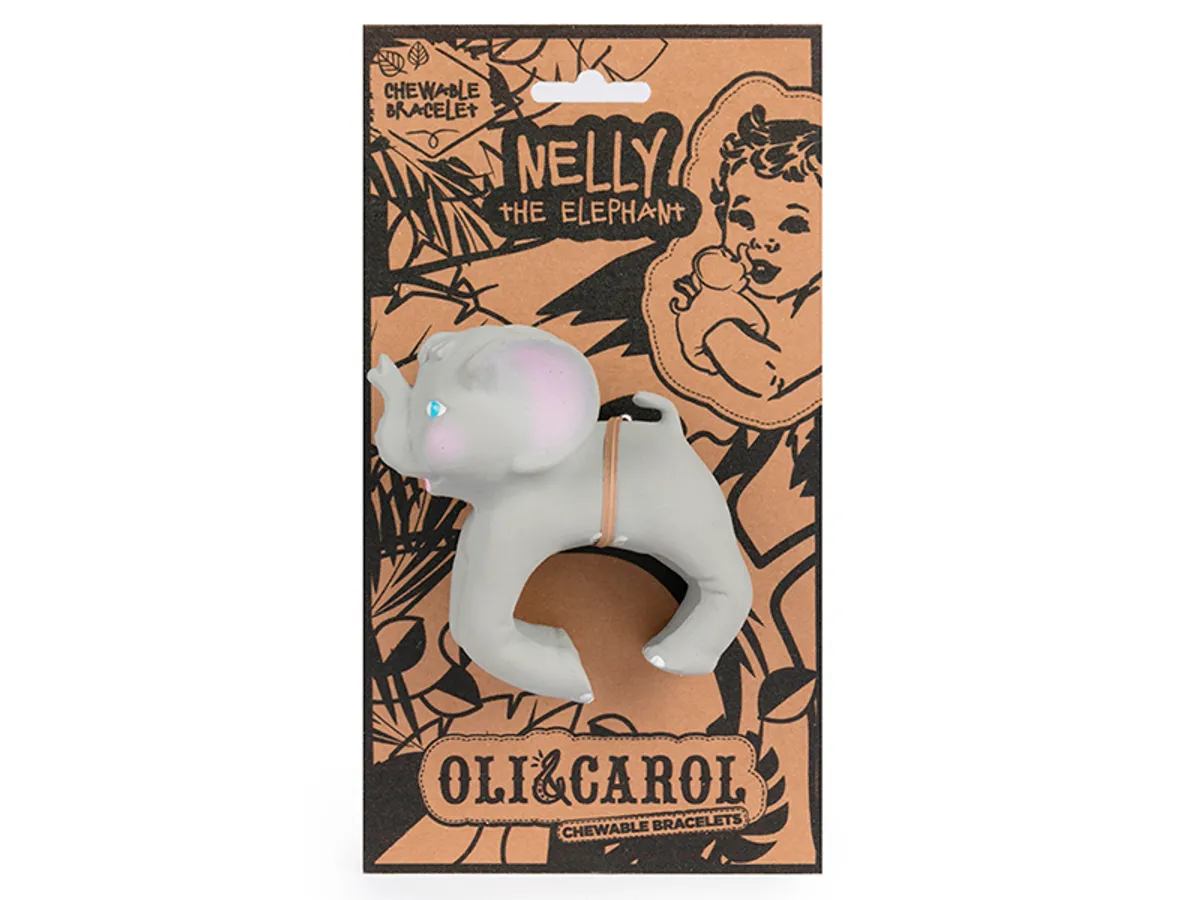 Oli&Carol Oli&Carol Nelly The Elephant Teether, 0+