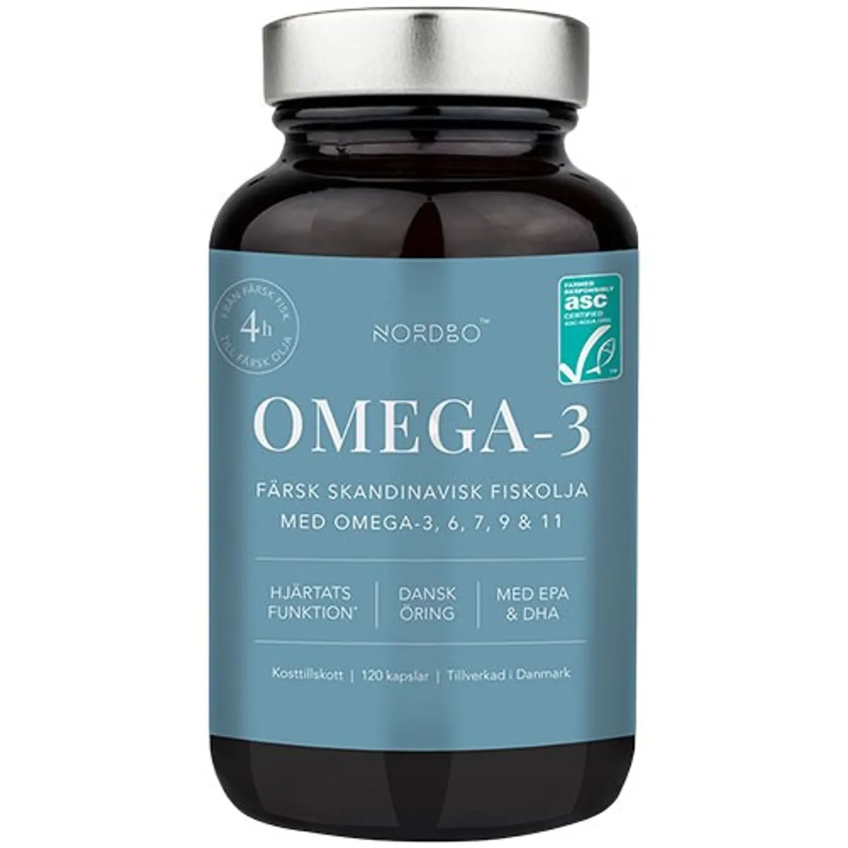 OMEGA - 3 kapsler - 120 kapsler