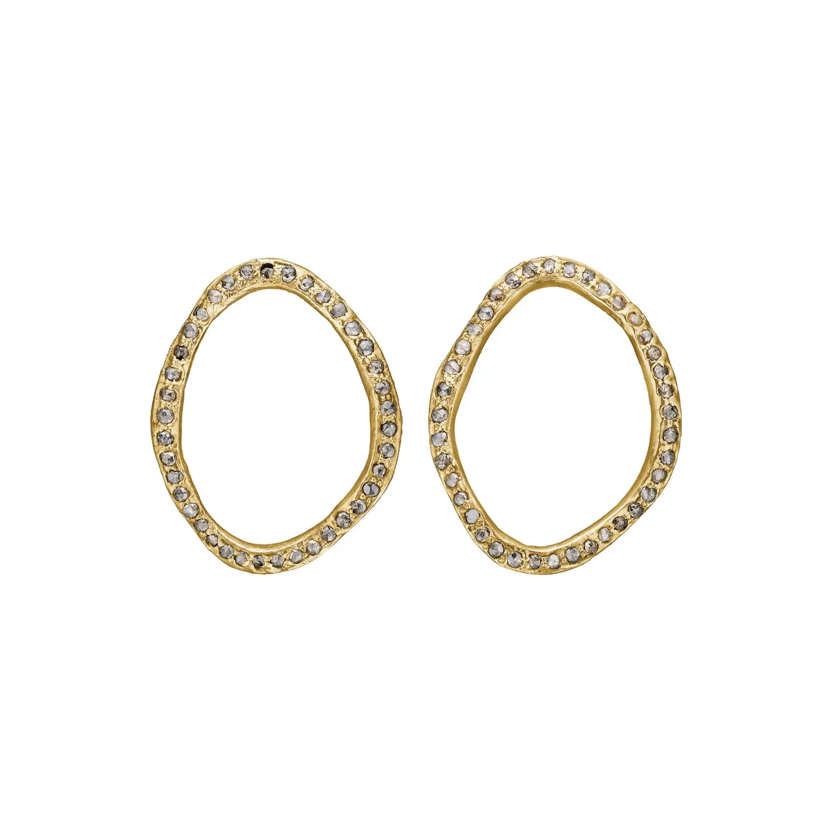 Onassis Oval Golden Pavé (29mm)