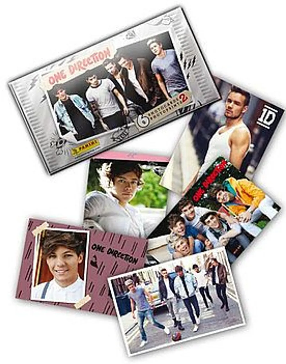 One Direction - Photocard Booster Display med 24 Pakker