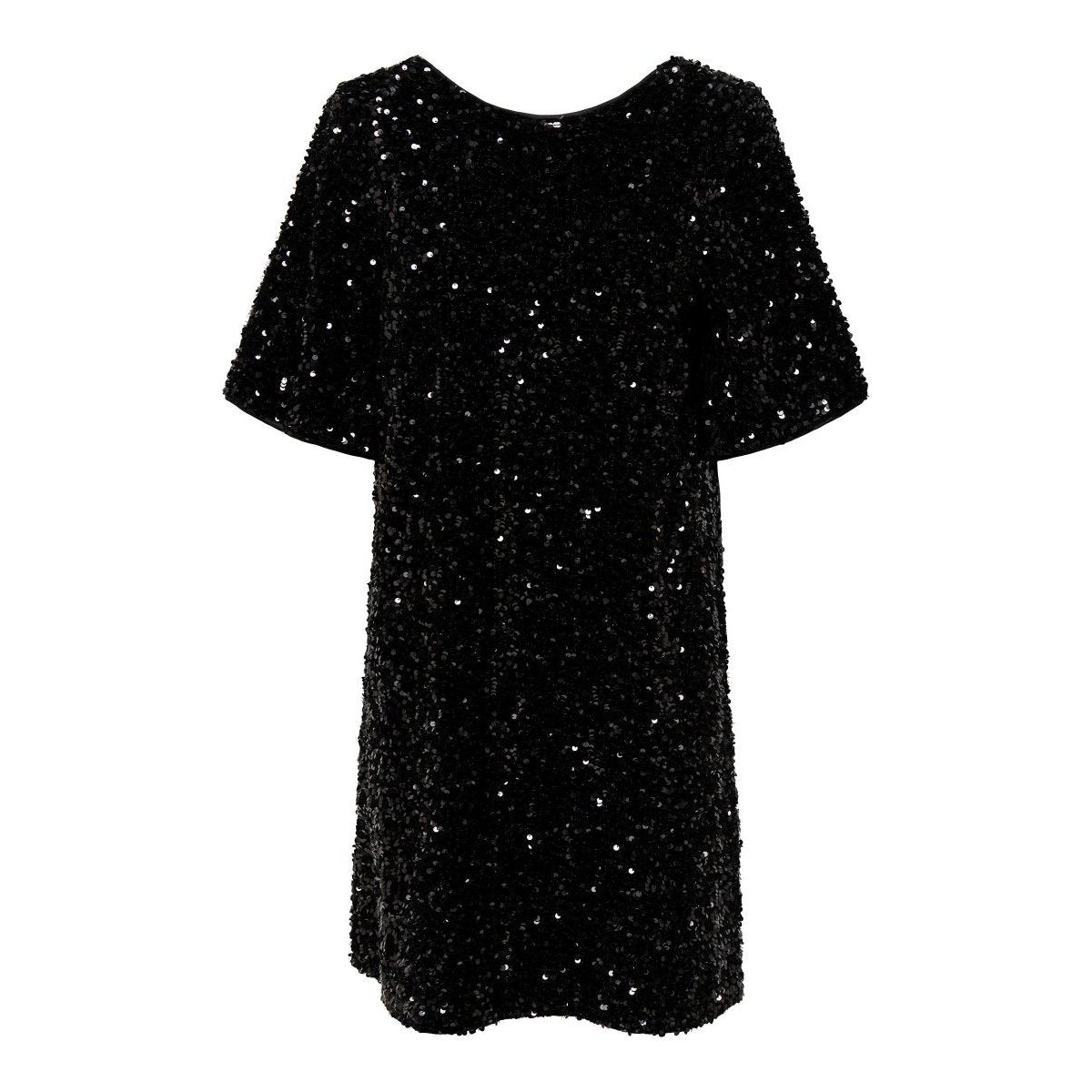 ONLCONFIDENCE S/S SEQUINS DRESS JRS Black L