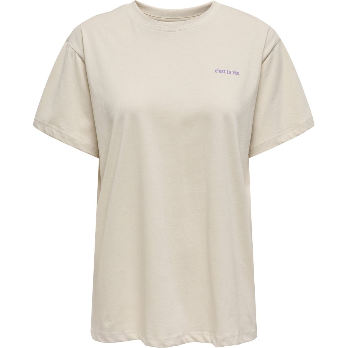 ONLY dame t-shirt ONLLANA - Pumice Stone Quelle