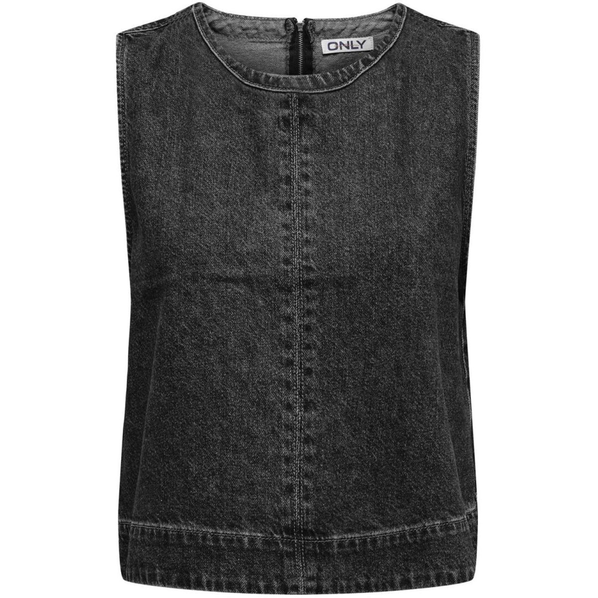 ONLY dame top ONLDORSI - Washed Black