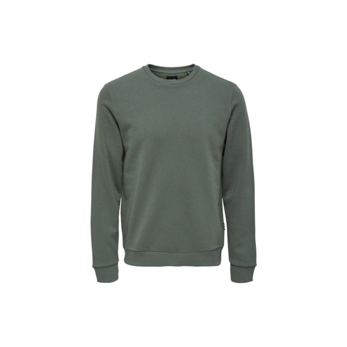 ONLY & SONS Crew Neck Sweatshirt i Castor Gray til herre