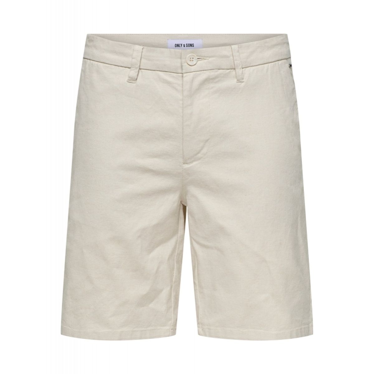 ONLY & SONS shorts i beige til herre