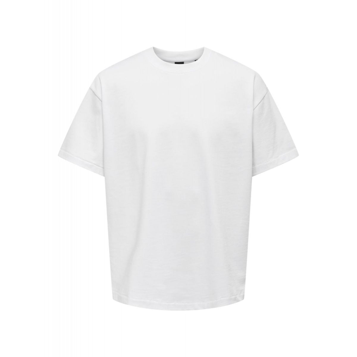 ONLY & SONS t-shirt i hvid til herre | Oversized fit |