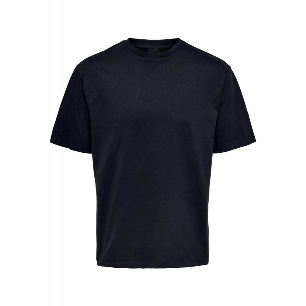 ONLY & SONS t-shirt i navy til herre | Relaxed fit |