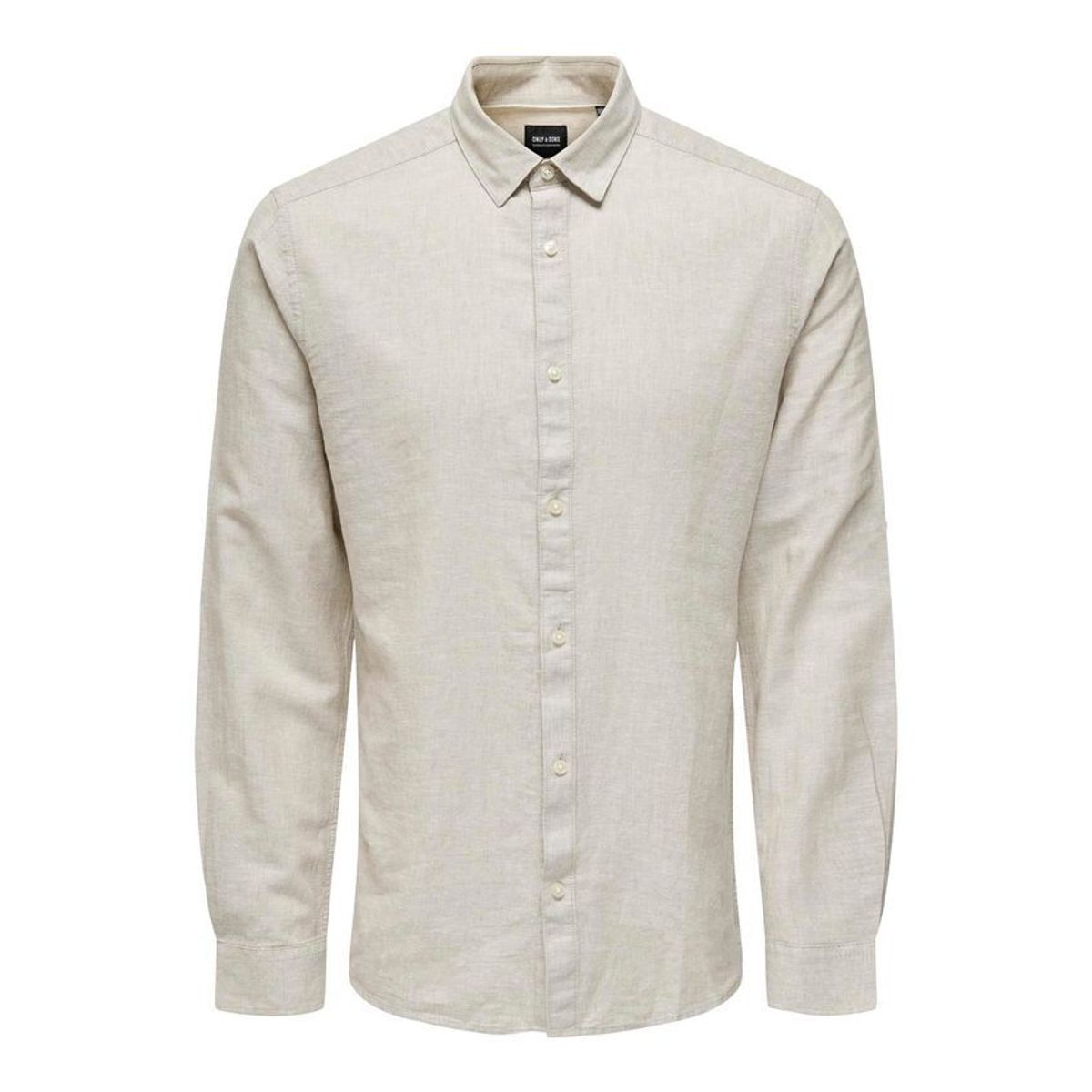 ONSCAIDEN LS SOLID LINEN SHIRT