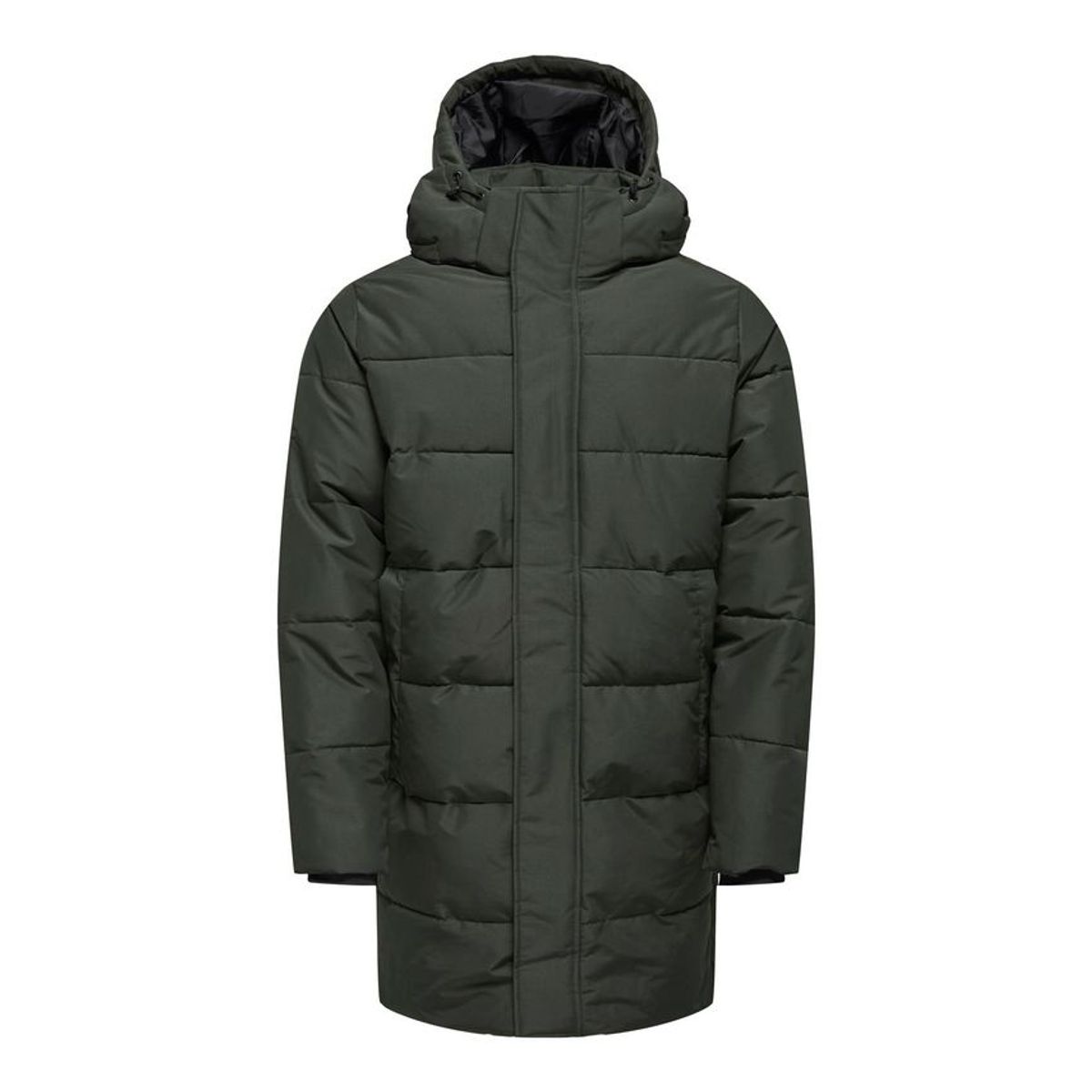 ONSCARL LONG QUILTED COAT OTW