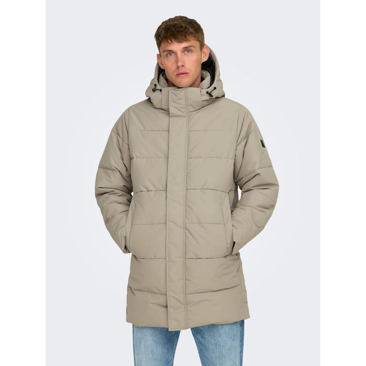 ONSCARL LONG QUILTED COAT OTW